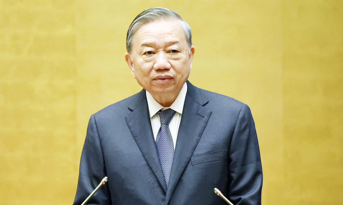 Tổng Bí thư Tô Lâm. (Ảnh: TTXVN)