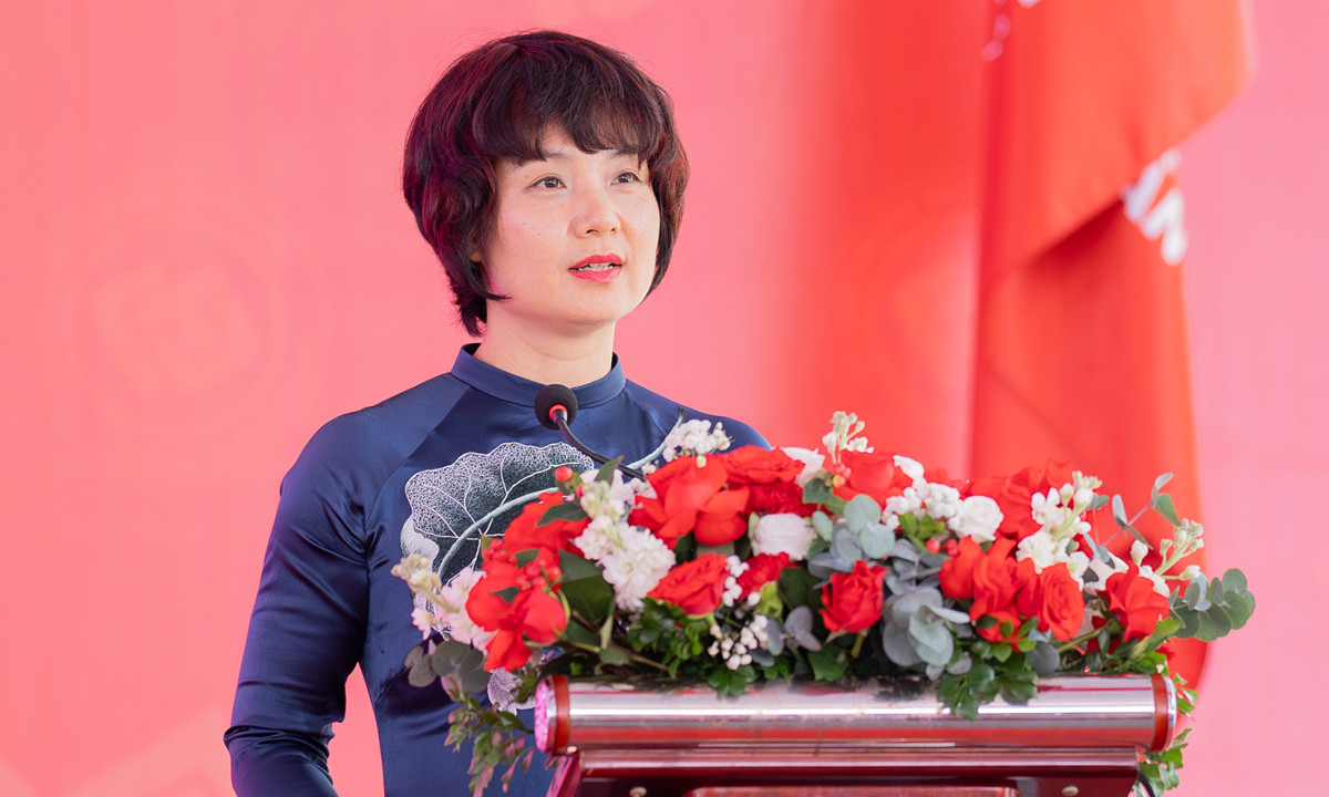 PGS.TS Phạm Thu Hương, Hiệu trưởng Trường Đại học Ngoại thương.