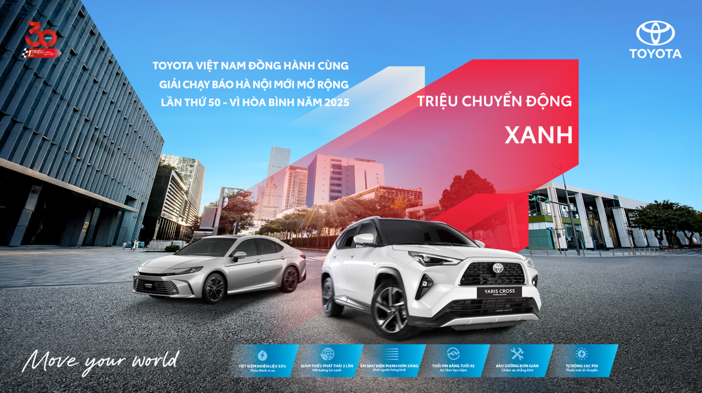 Toyota sẽ 'khuấy đảo' khu vực Bờ Hồ với 'Triệu chuyển động xanh' - 1