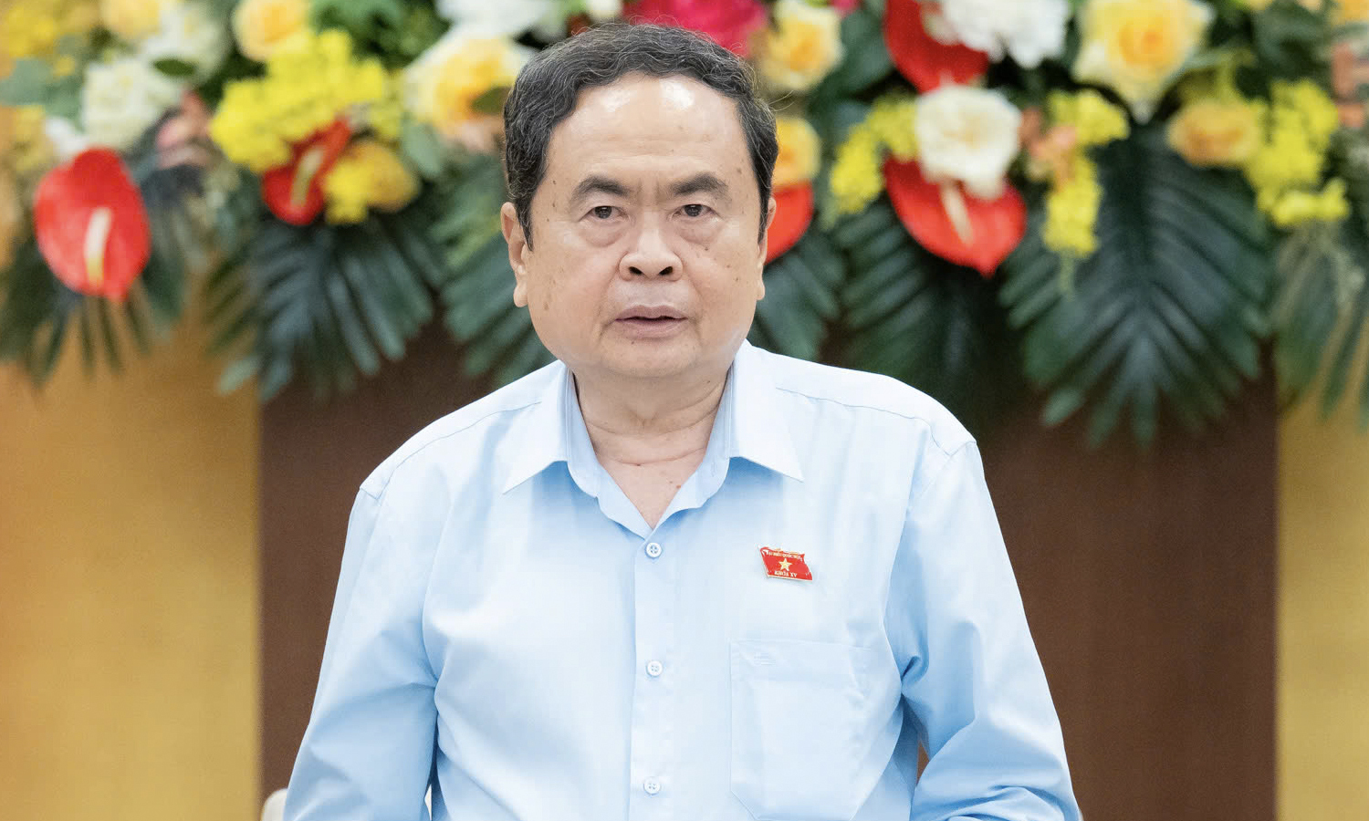 Chủ tịch Quốc hội Trần Thanh Mẫn. (Ảnh: quochoi.vn)