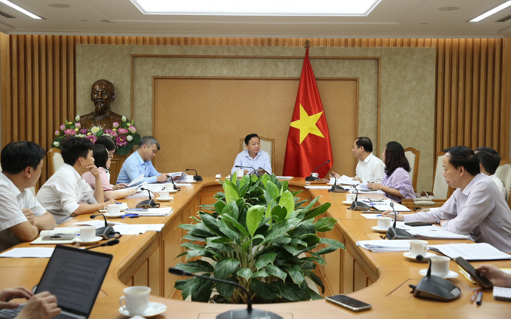 Toàn cảnh cuộc họp. (Ảnh: VGP)