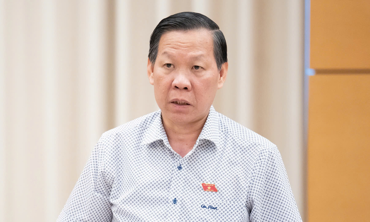 Chủ nhiệm Ủy ban Kinh tế và Tài chính của Quốc hội Phan Văn Mãi.