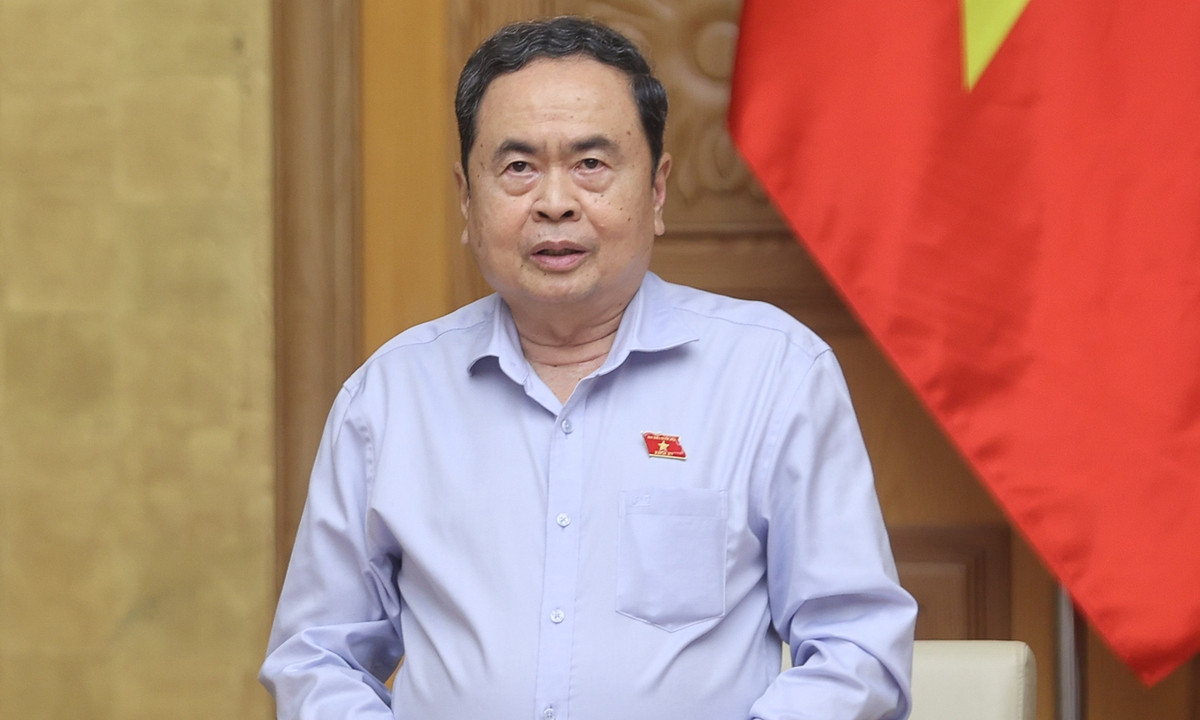 Chủ tịch Quốc hội Trần Thanh Mẫn. (Ảnh: VGP)