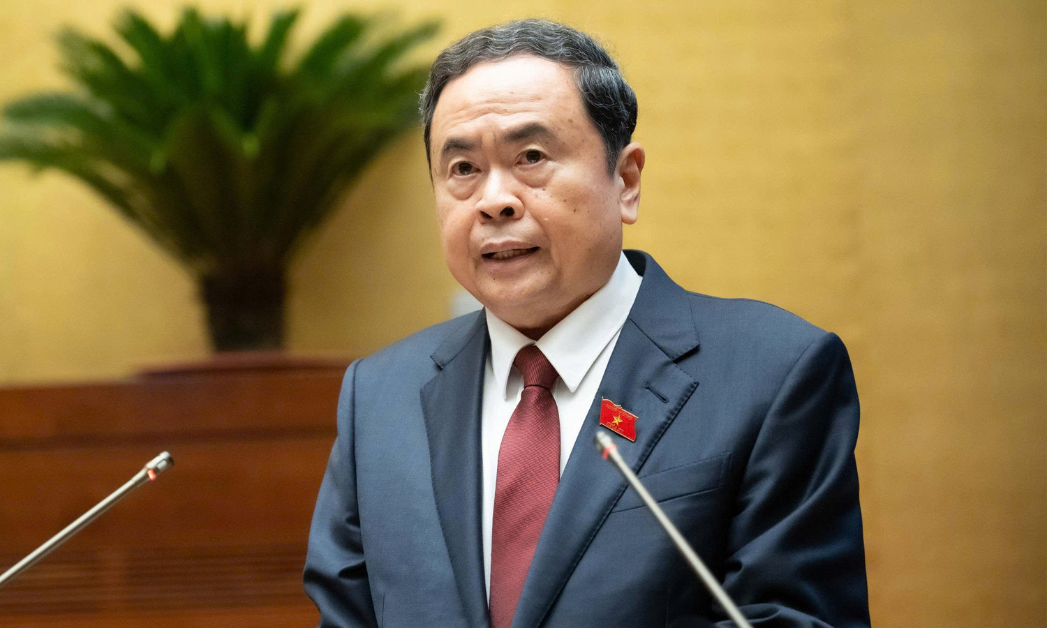 Chủ tịch Quốc hội Trần Thanh Mẫn.