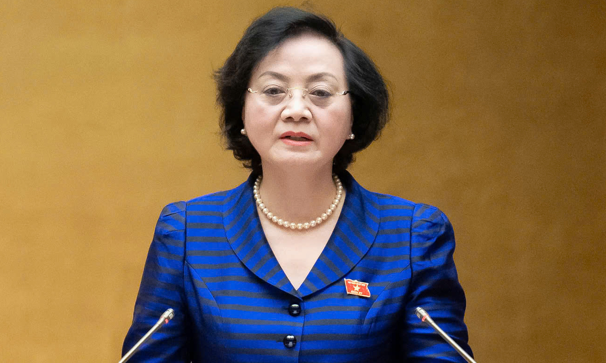 Bộ trưởng Nội vụ Phạm Thị Thanh Trà.