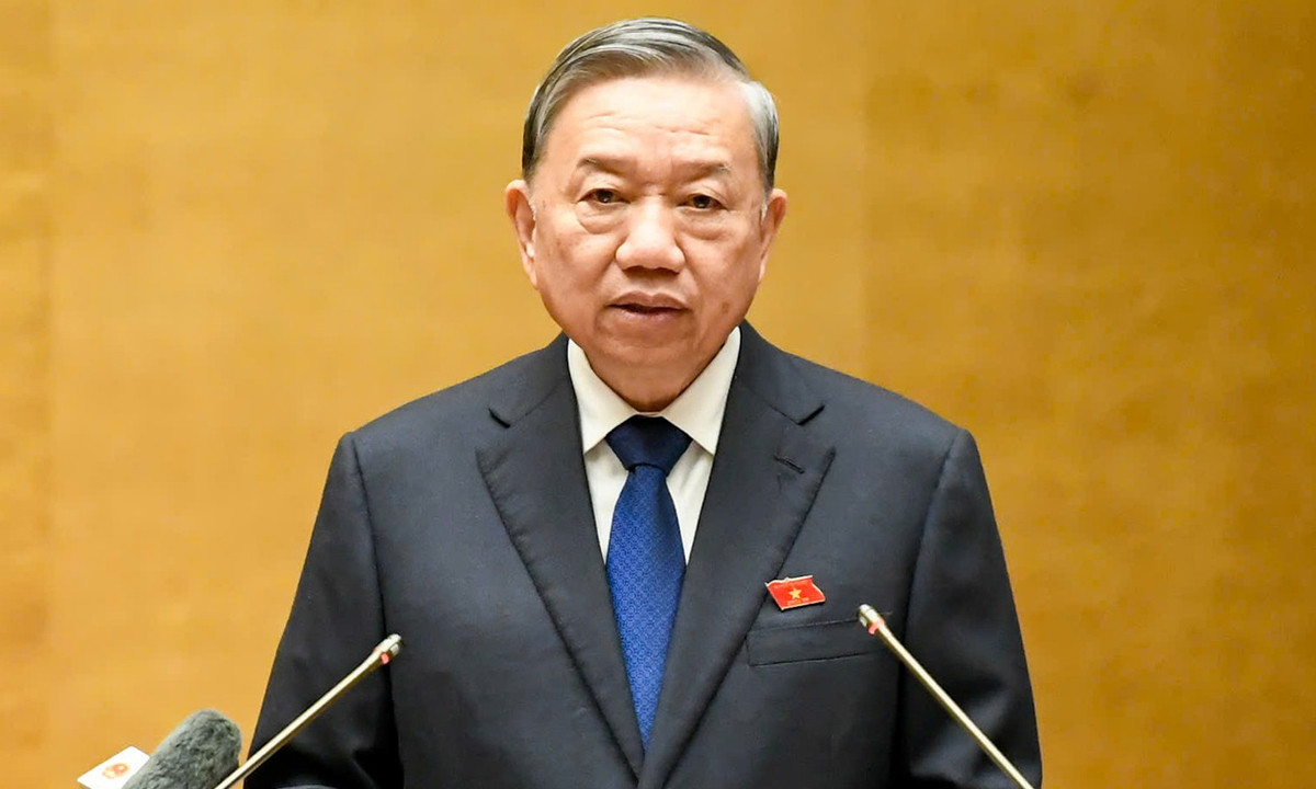 Tổng Bí thư Tô Lâm.