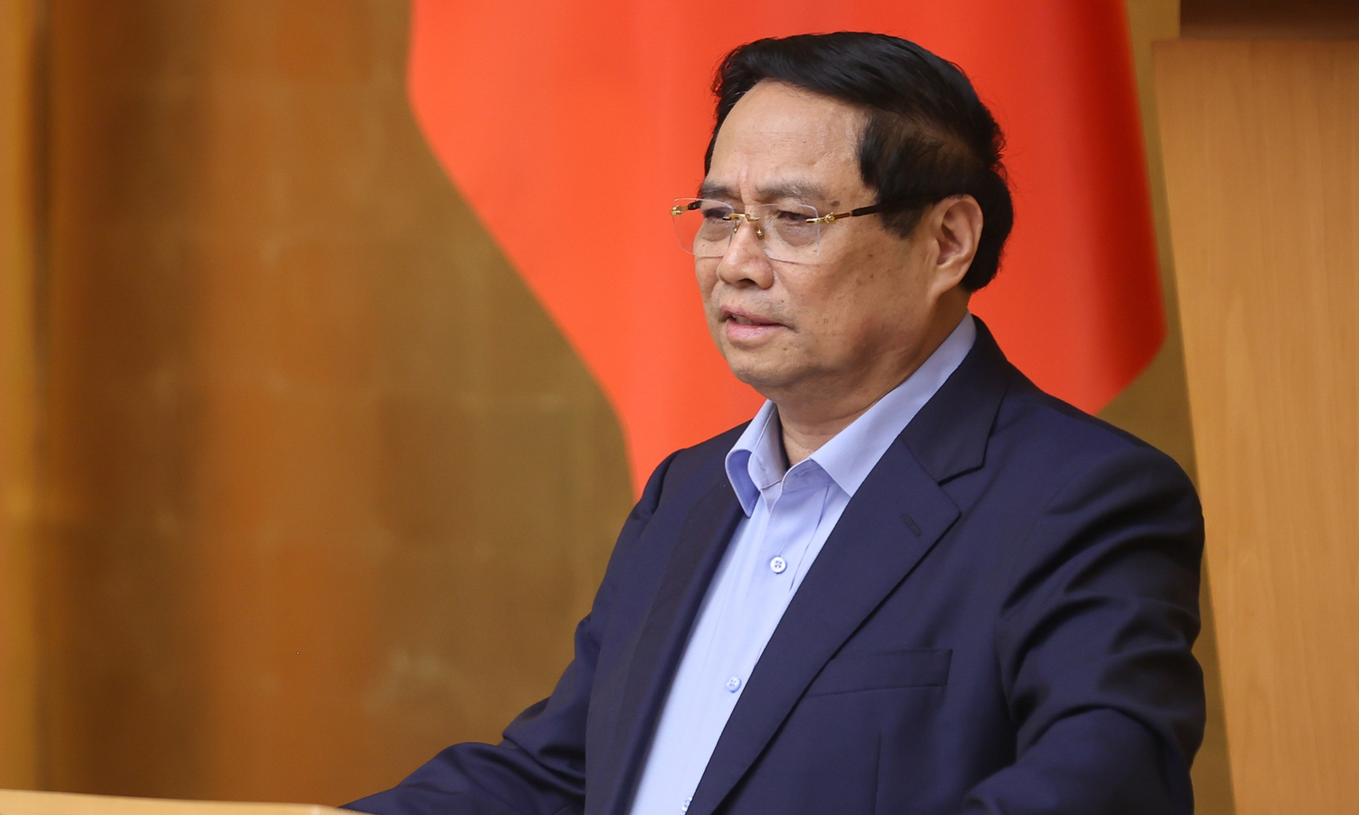 Thủ tướng Phạm Minh Chính. (Ảnh: Nhật Bắc)