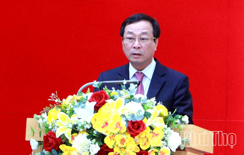 Ông Bùi Văn Quang, Phó Bí thư Thường trực Tỉnh ủy, Bí thư Đảng ủy các cơ quan Đảng tỉnh Phú Thọ. (Ảnh: Báo Phú Thọ)