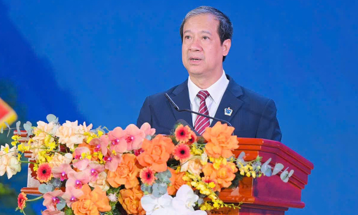 Bộ trưởng GD&ĐT Nguyễn Kim Sơn.