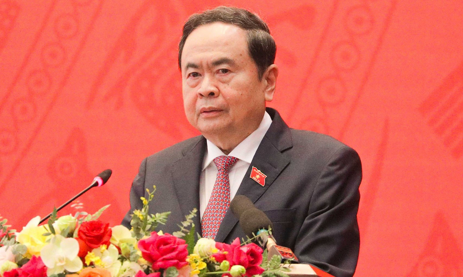 Chủ tịch Quốc hội Trần Thanh Mẫn. (Ảnh: Hồ Long)