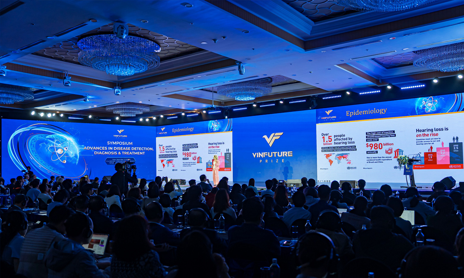 Giáo sư Ana Belén Elgoyhen giới thiệu các phát hiện mang tính nền tảng về sinh lý thính giác.