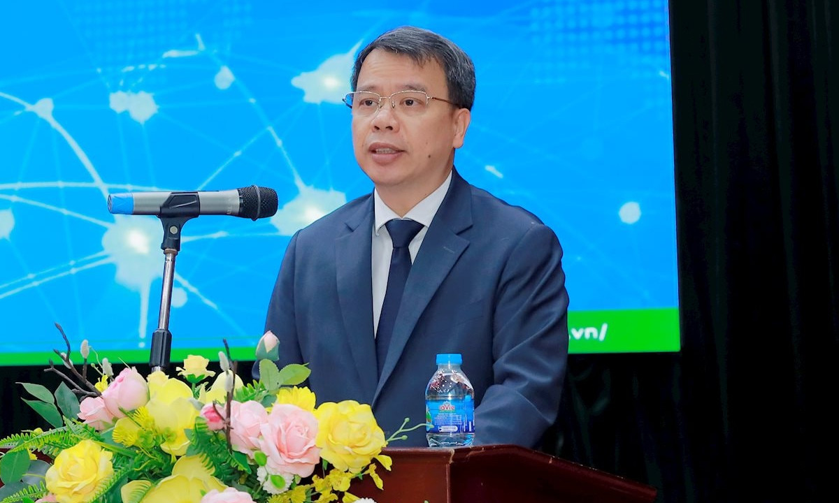 PGS.TS Nguyễn Quốc Huy - Giám đốc Học viện Y Dược học cổ truyền Việt Nam.