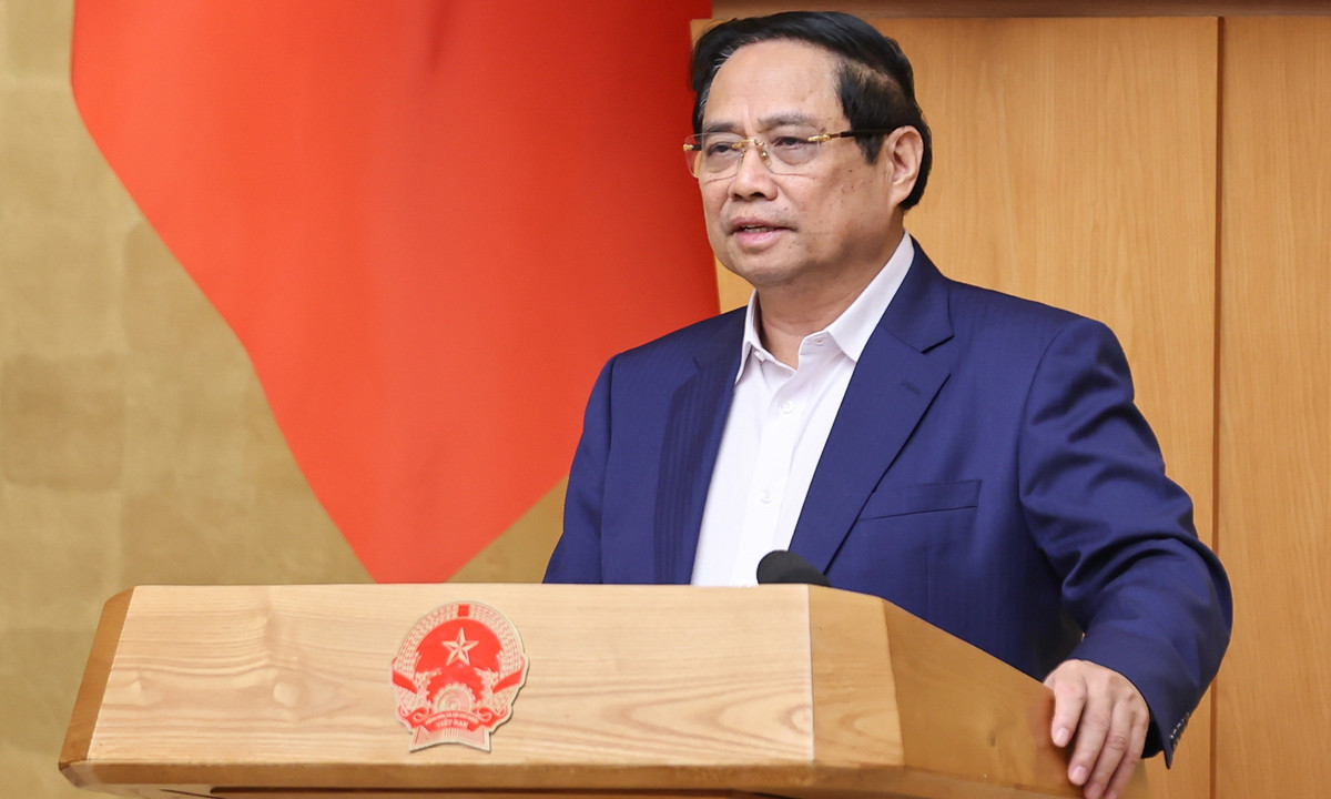 Thủ tướng Phạm Minh Chính. (Ảnh: VGP)