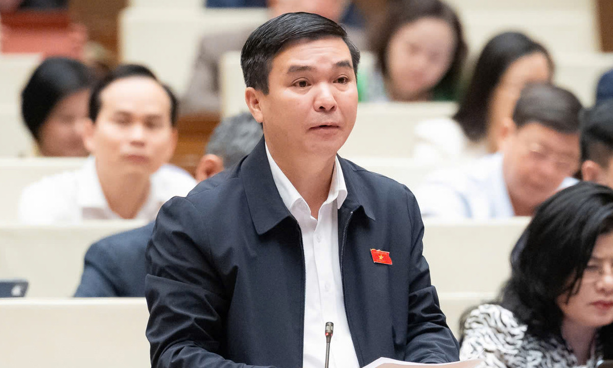 Đại biểu Hà Sỹ Huân (Đoàn Thái Nguyên).