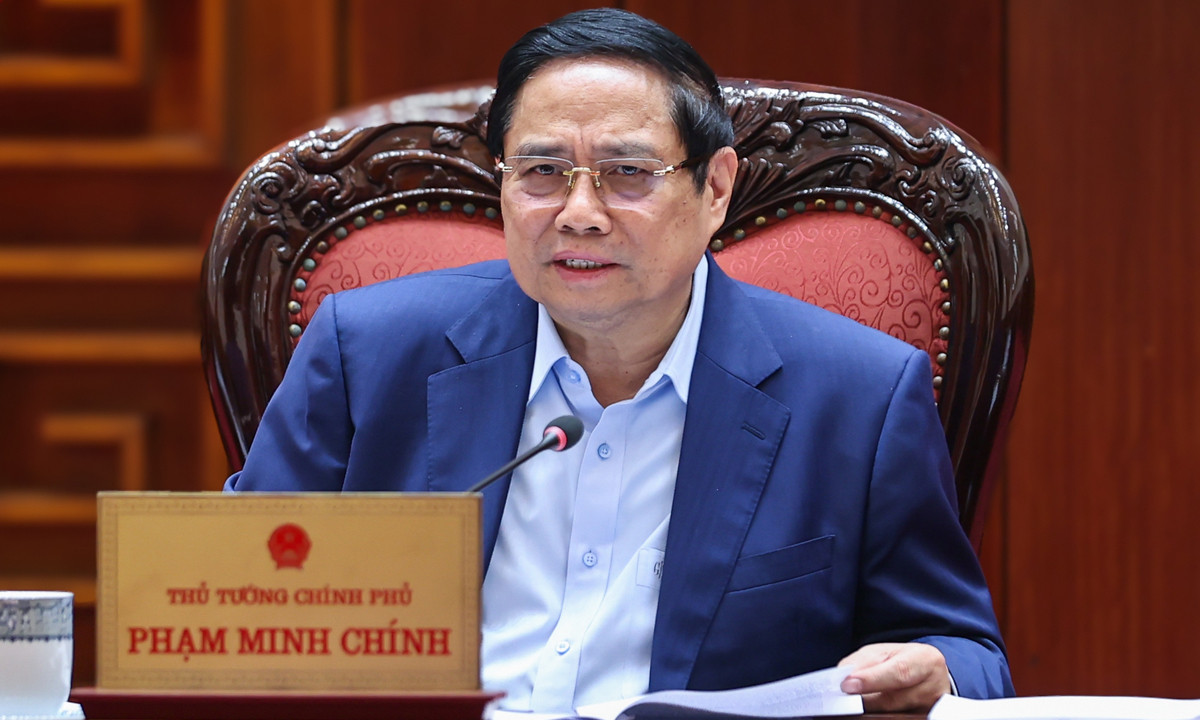 Premier Pham Minh Chinh. (Foto: VGP)