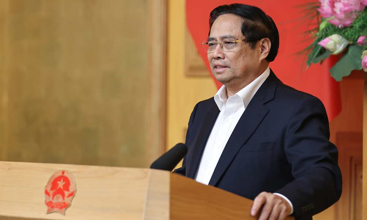 Perdana Menteri Pham Minh Chinh. (Foto: VGP)