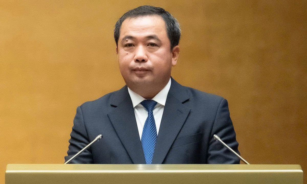 Bộ trưởng Nông nghiệp và Môi trường Trần Đức Thắng.