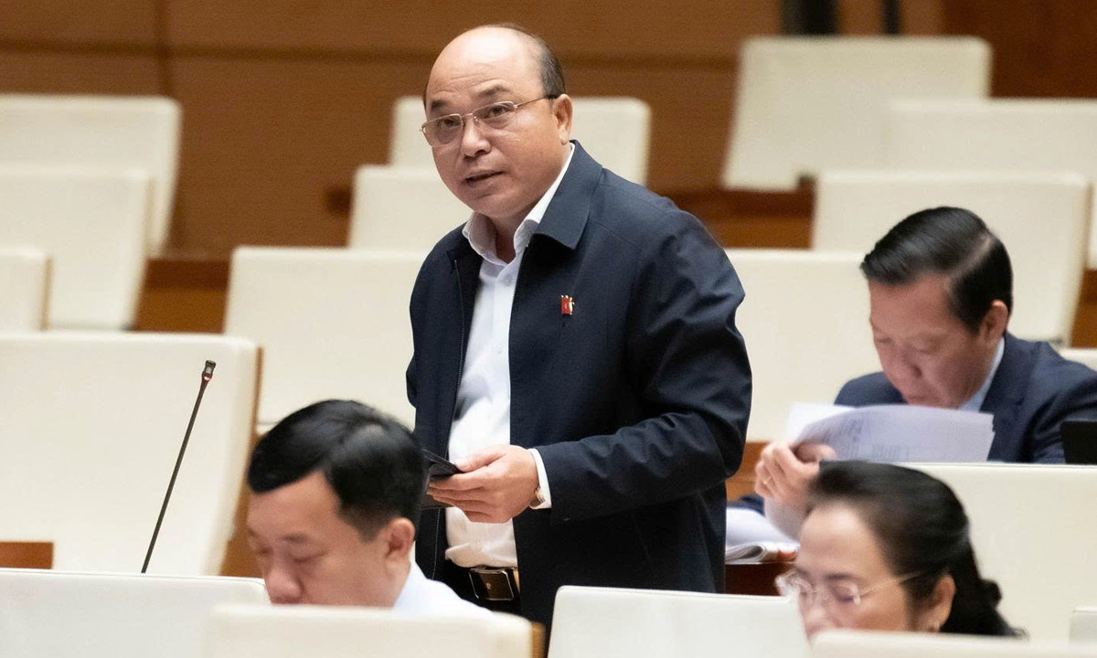 Đại biểu Đỗ Văn Yên (Đoàn TP.HCM).