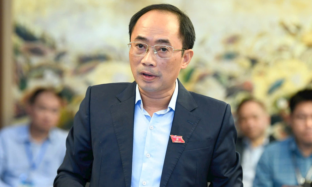 Đại biểu Lê Nhật Thành (Đoàn Hà Nội).