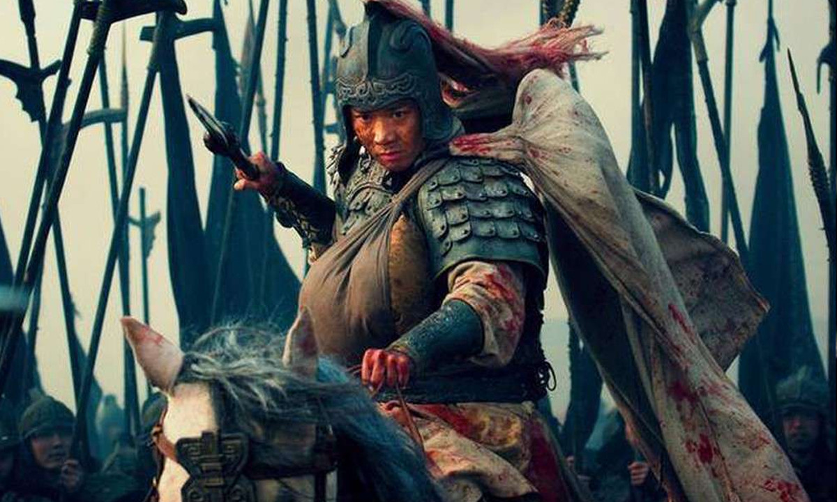 Hình tượng Triệu Vân trên phim.