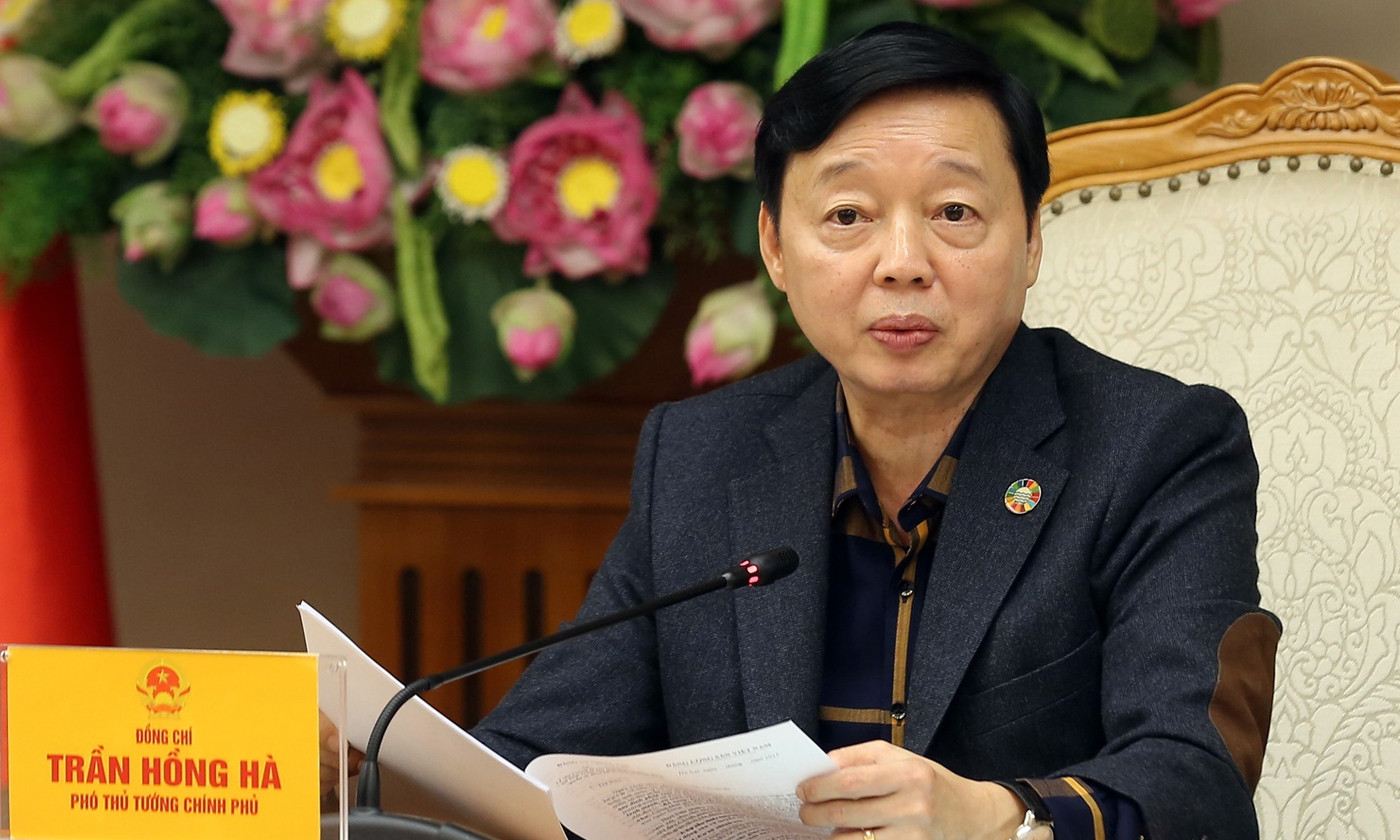 Phó Thủ tướng Trần Hồng Hà. (Ảnh: VGP)