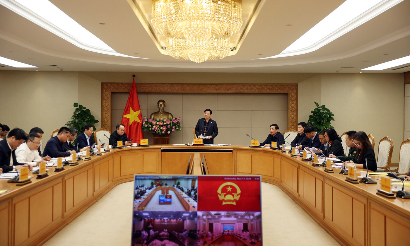 Toàn cảnh cuộc họp. (Ảnh: VGP)