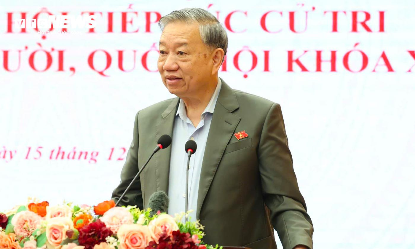 Tổng Bí thư Tô Lâm.