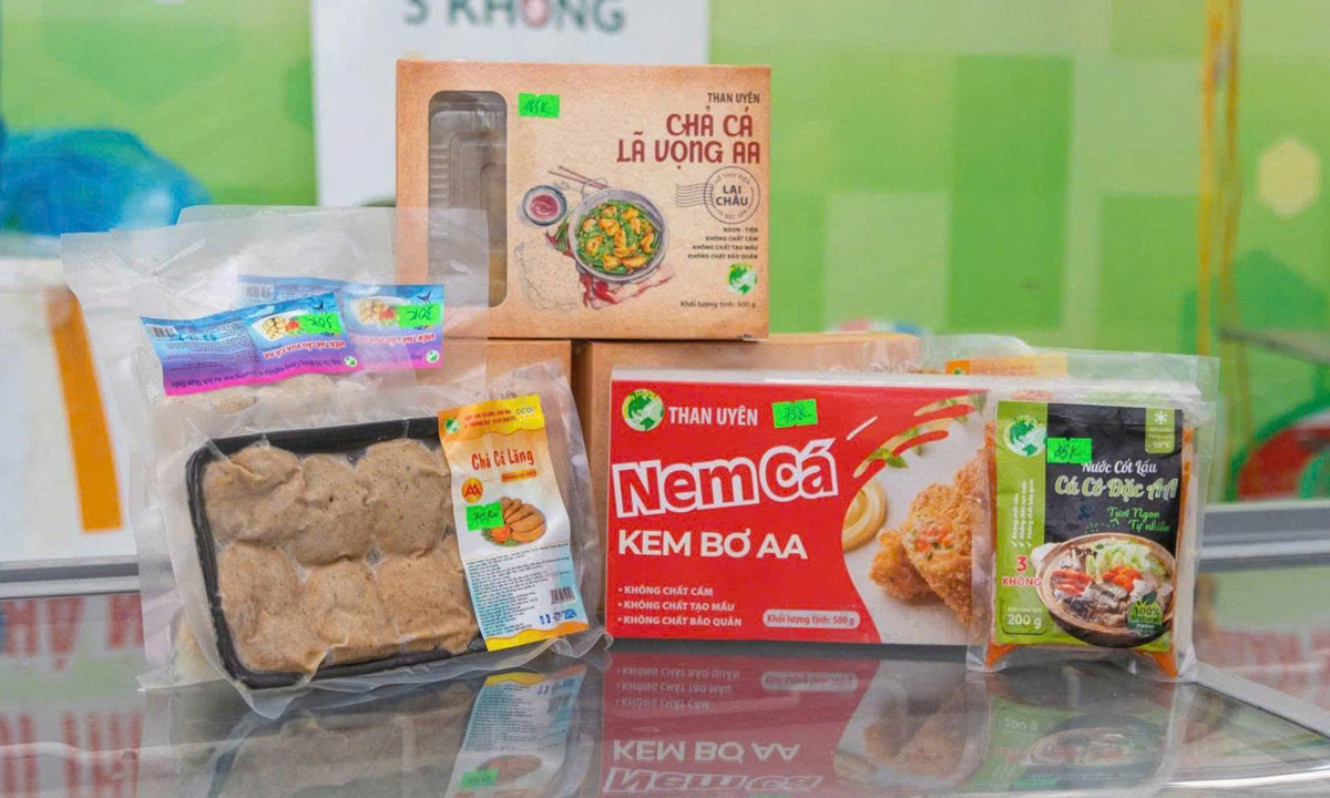 Thương hiệu cá lòng hồ Lai Châu cùng hàng loạt sản phẩm chế biến sâu đã đến các siêu thị lớn tại nhiều tỉnh, thành phố.