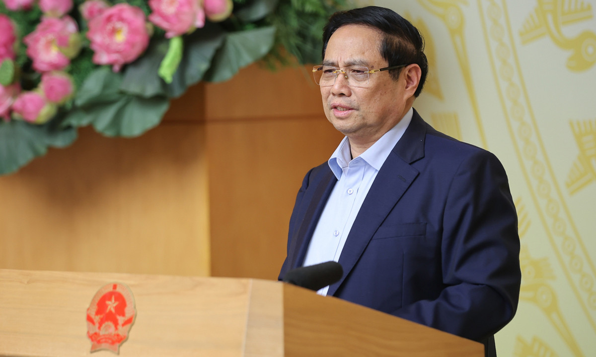 Thủ tướng Phạm Minh Chính. (Ảnh: VGP)