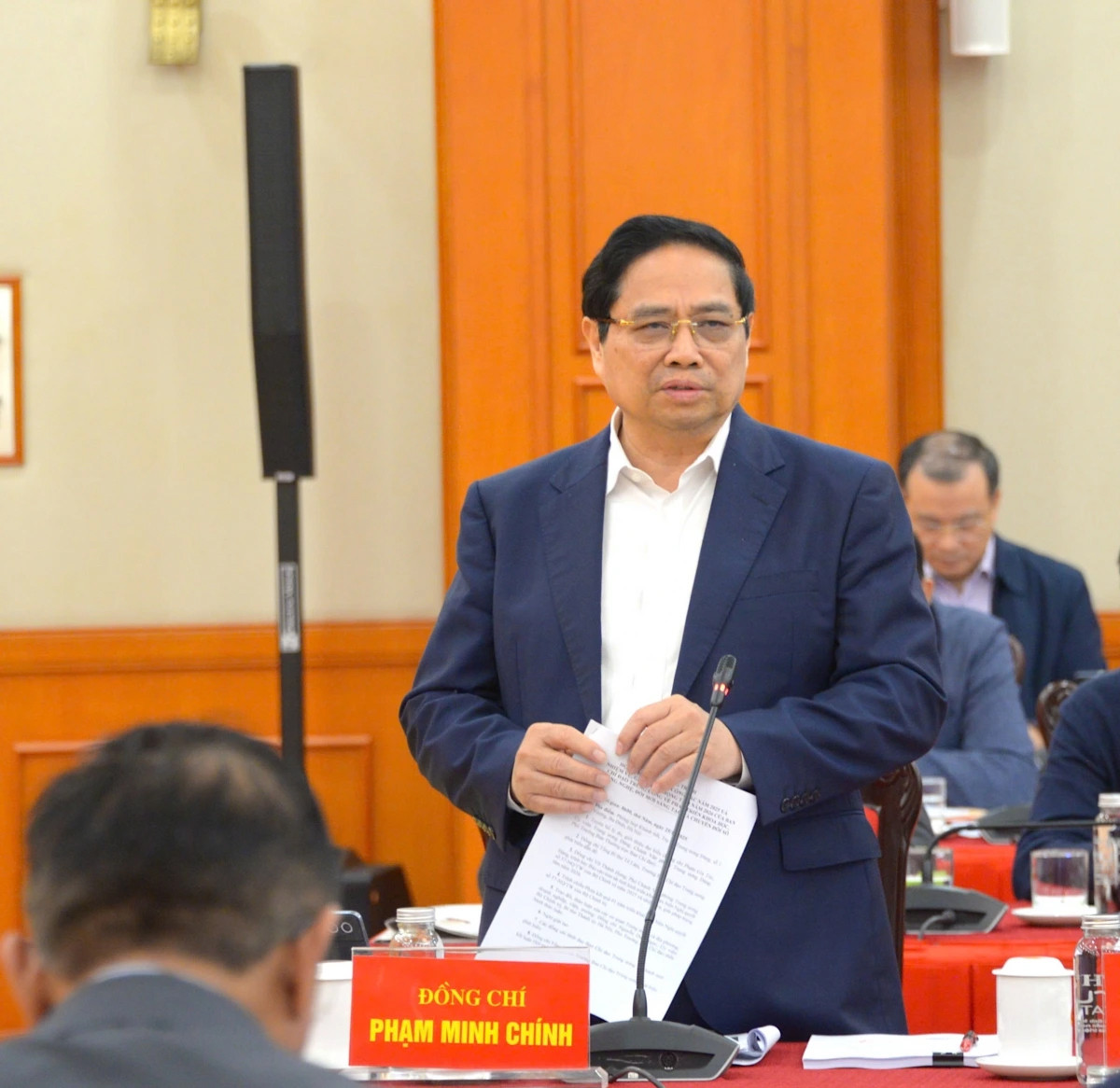 Thủ tướng Phạm Minh Chính phát biểu tại hội nghị.