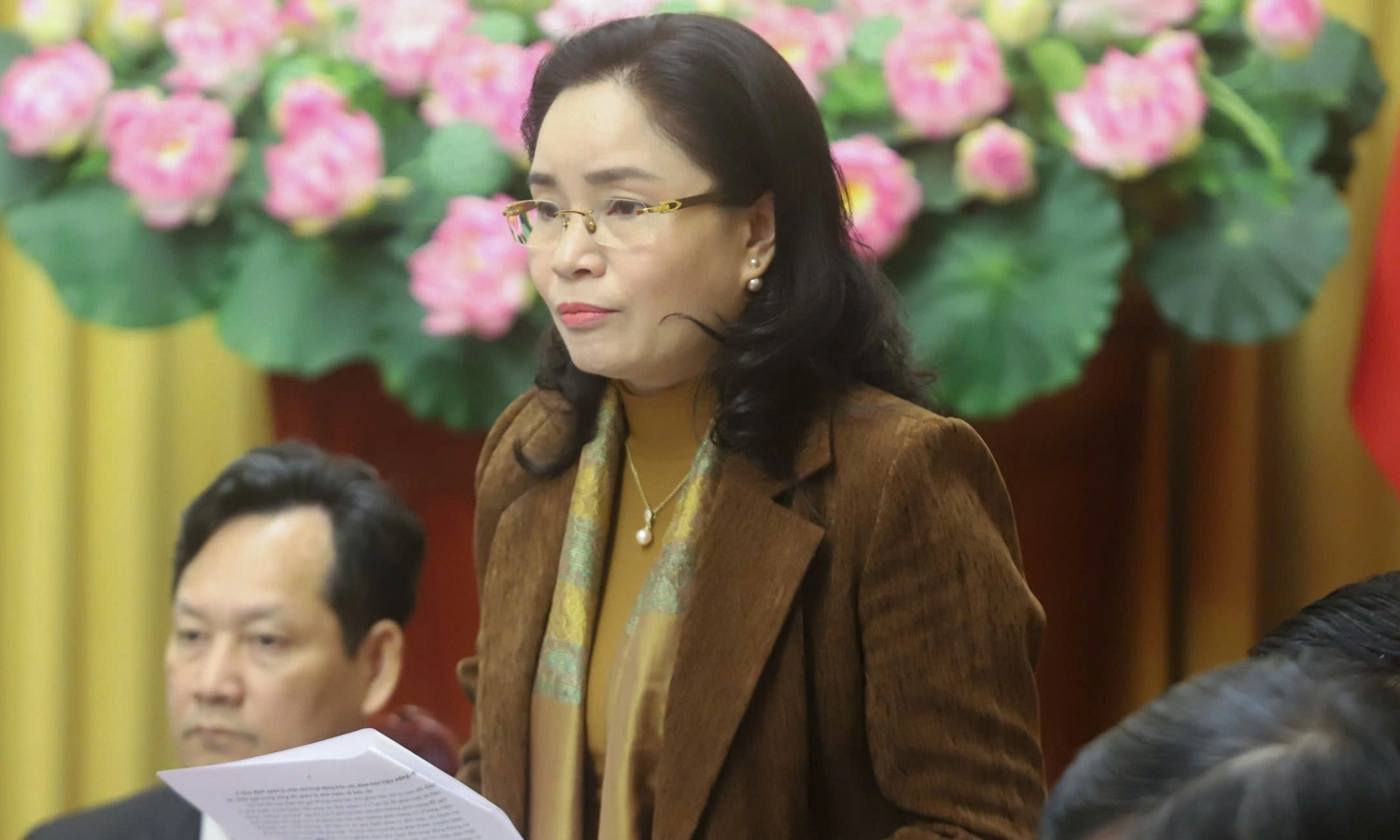 Thứ trưởng Bộ Văn hóa, Thể thao và Du lịch Trịnh Thị Thủy.