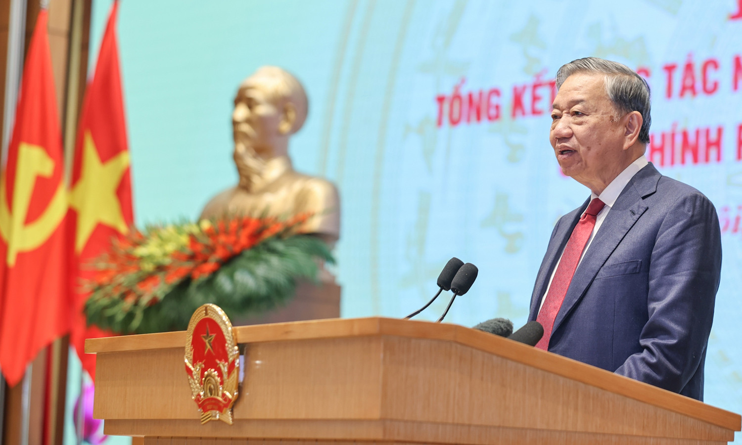 Tổng Bí thư Tô Lâm. (Ảnh: VGP)