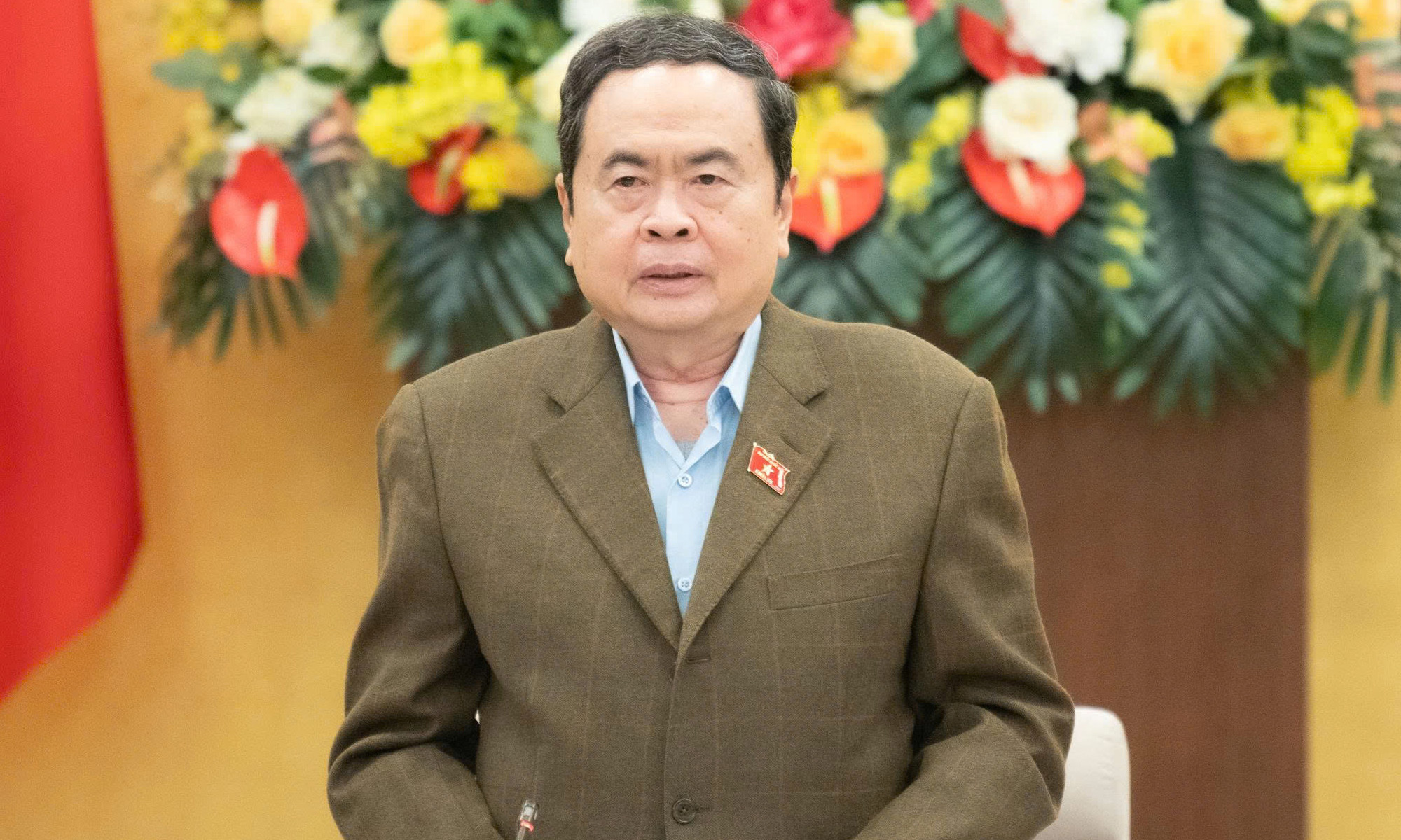 Chủ tịch Quốc hội Trần Thanh Mẫn.