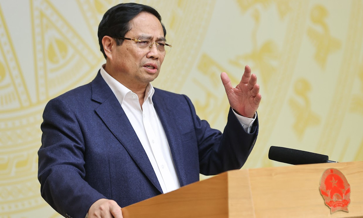 Thủ tướng Phạm Minh Chính. (Ảnh: VGP)