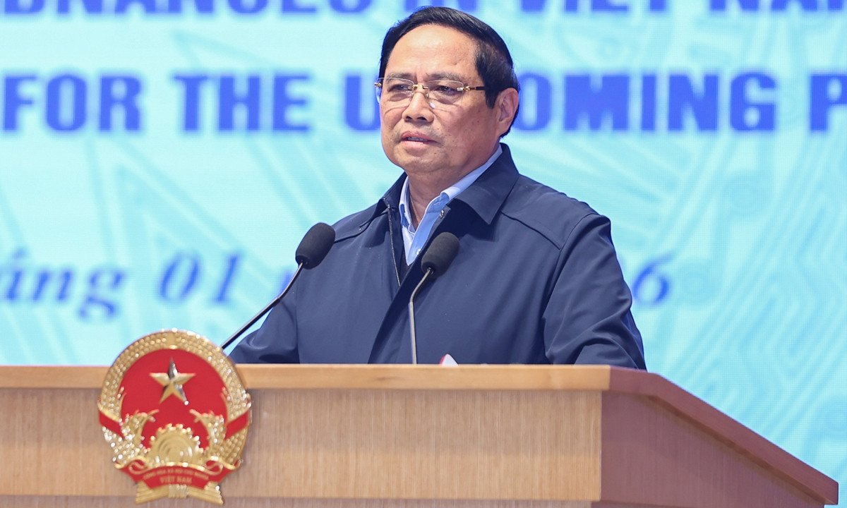 Thủ tướng Phạm Minh Chính. (Ảnh: VGP)
