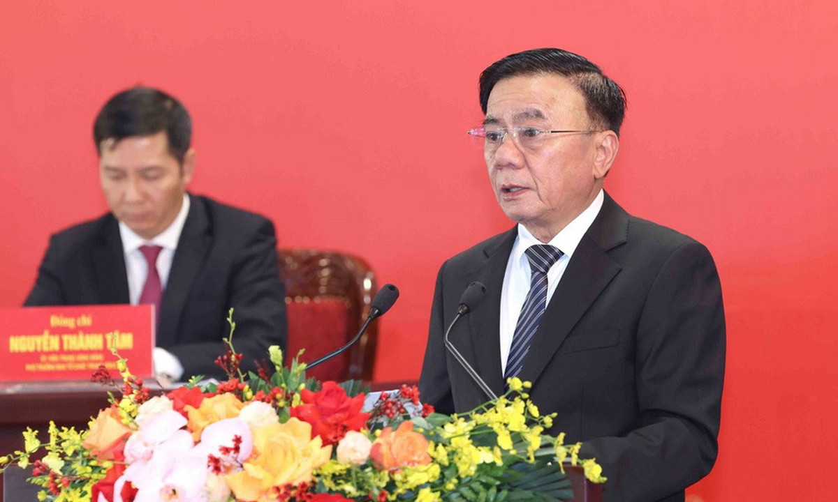 Thường trực Ban Bí thư Trần Cẩm Tú. (Ảnh: TTXVN)