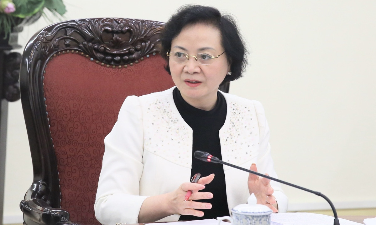 Phó Thủ tướng Phạm Thị Thanh Trà. (Ảnh: Thu Giang)