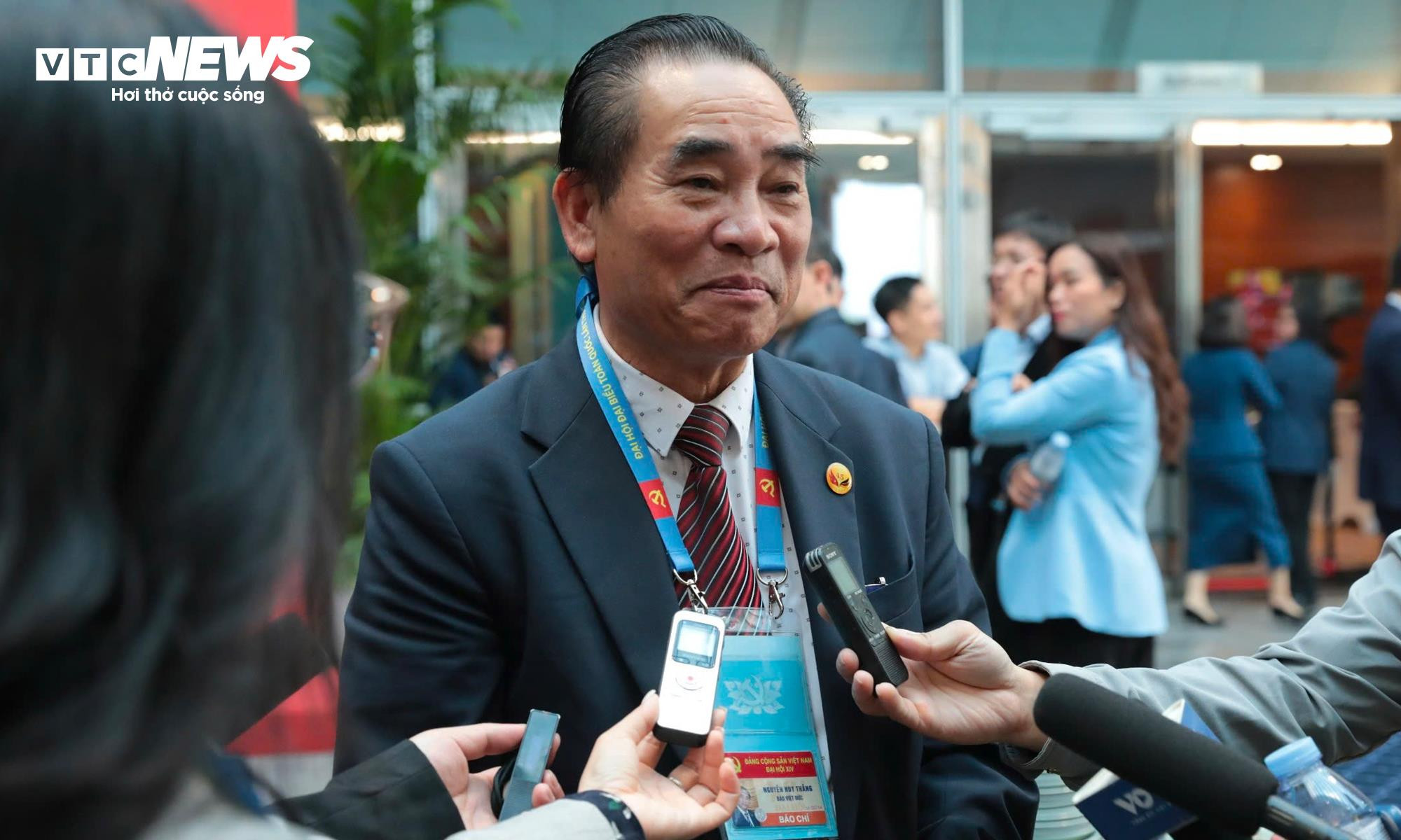 Ông Nguyễn Huy Thắng, Tổng Biên tập báo Việt - Đức. (Ảnh: Phạm Hương)