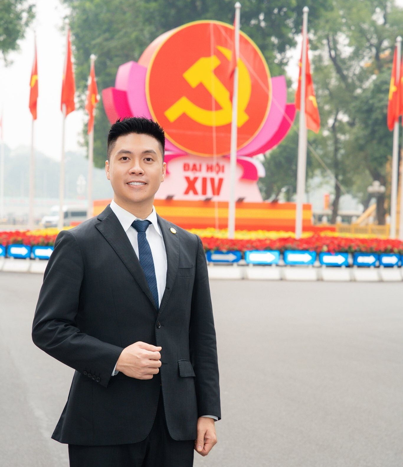 Ông Nguyễn Duy Anh, Ủy viên Ủy ban Trung ương Mặt trận Tổ quốc Việt Nam, Tổng Thư ký Mạng lưới Giảng dạy tiếng Việt và Văn hóa Việt toàn cầu. (Ảnh: Duy Hùng)