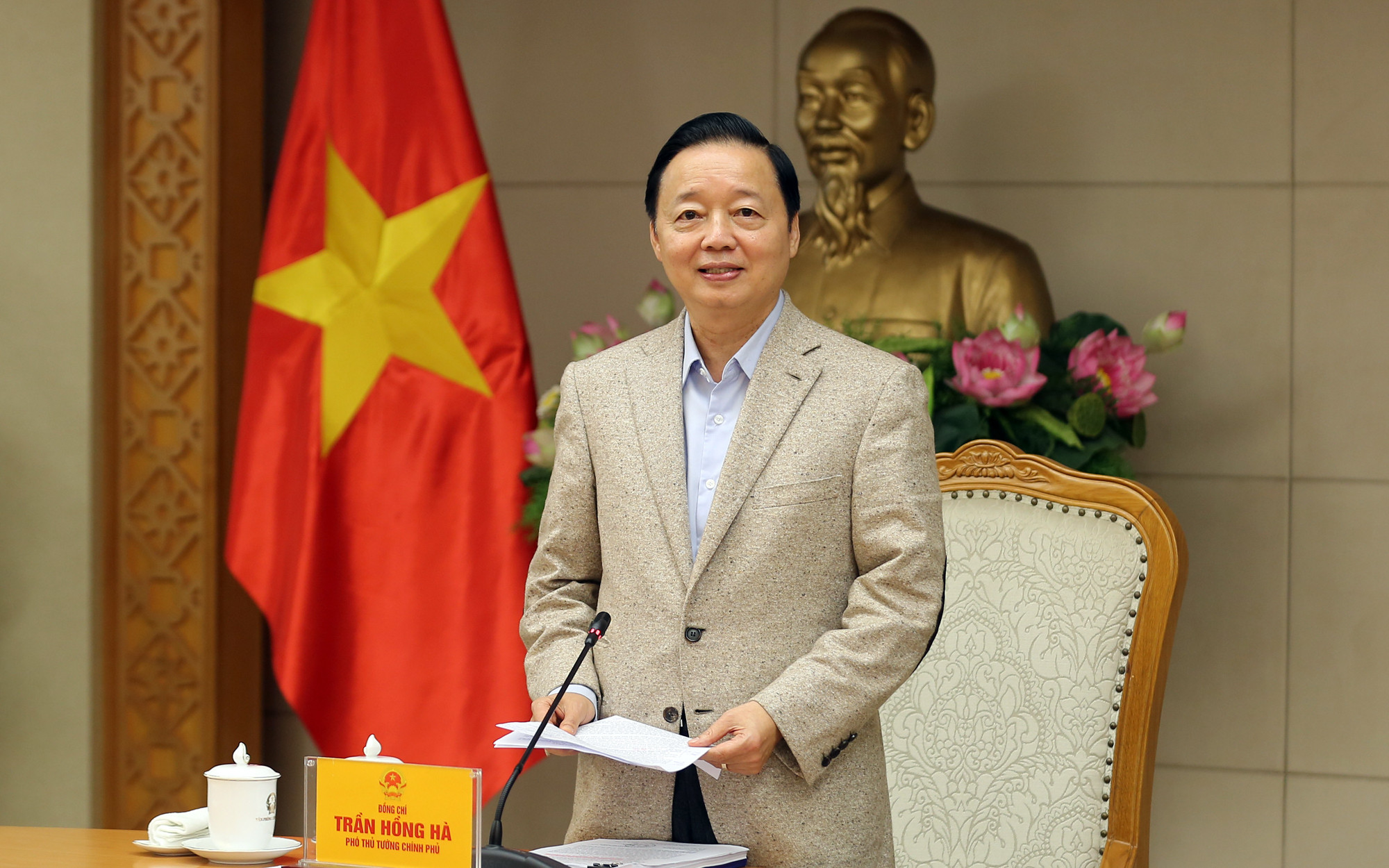 Phó Thủ tướng Trần Hồng Hà.