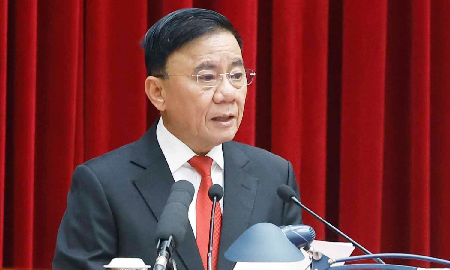 Thường trực Ban Bí thư Trần Cẩm Tú. (Ảnh: TTXVN)