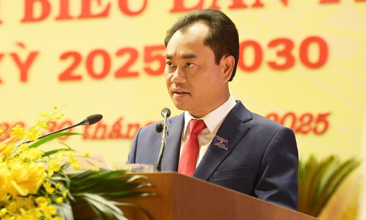 Bí thư Tỉnh ủy Lào Cai Trịnh Việt Hùng.