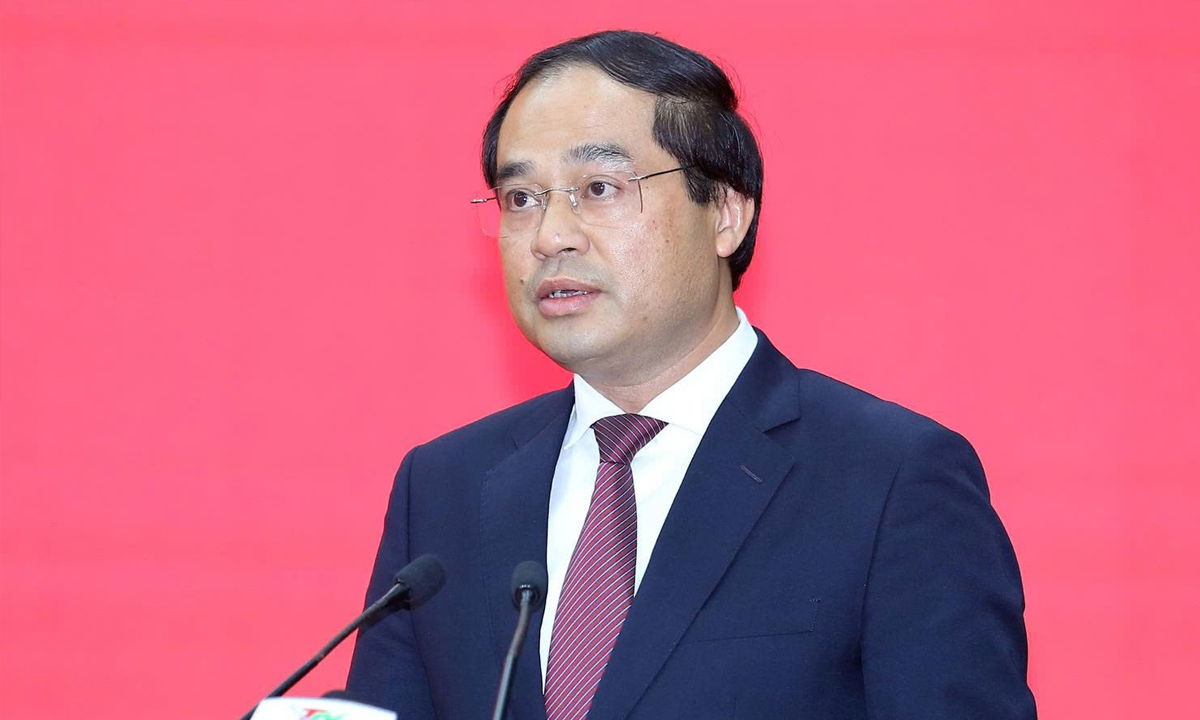 Bí thư Tỉnh ủy Thái Nguyên Trịnh Xuân Trường.