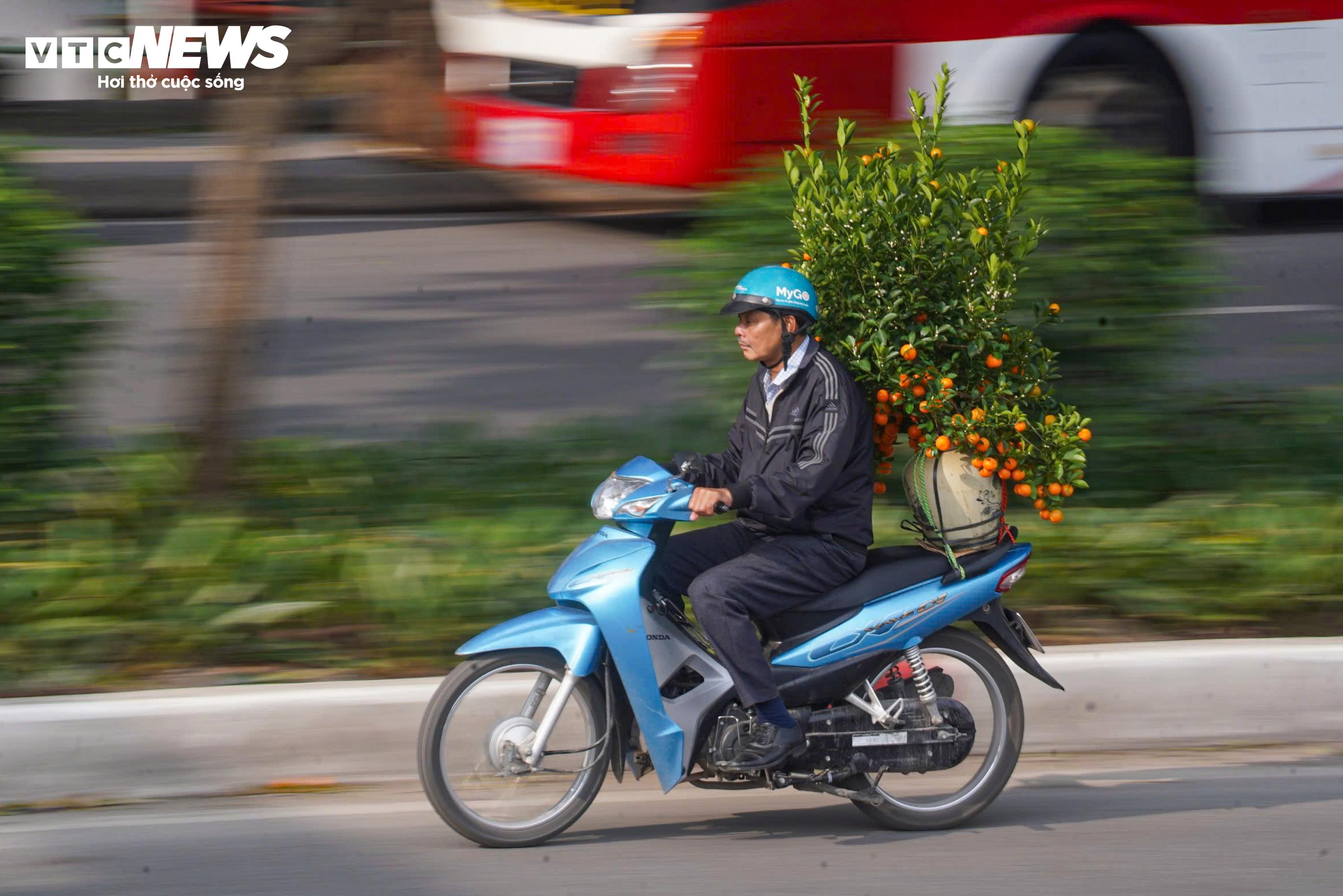 Ngày đầu nghỉ Tết, Hà Nội vắng xe, người dân thong dong dạo phố - 9