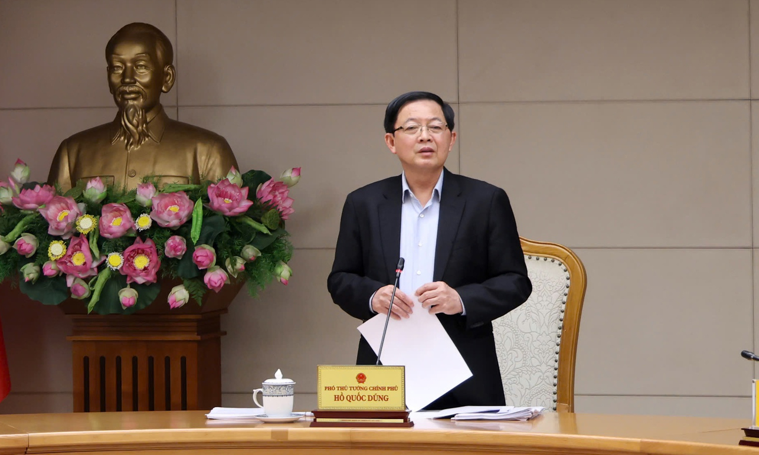 Phó Thủ tướng Hồ Quốc Dũng. (Ảnh: VGP)