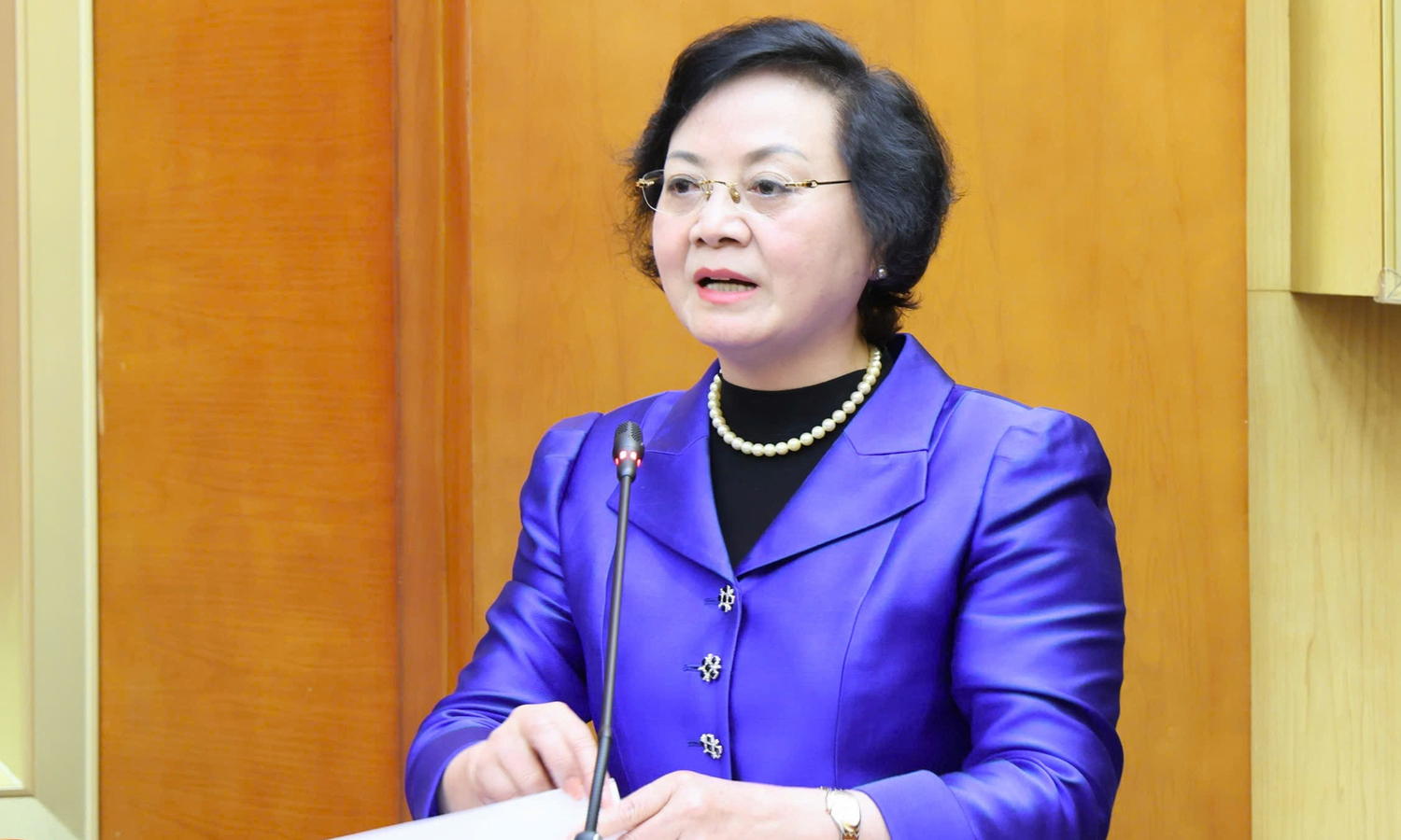 Phó Thủ tướng Phạm Thị Thanh Trà. (Ảnh: VGP)