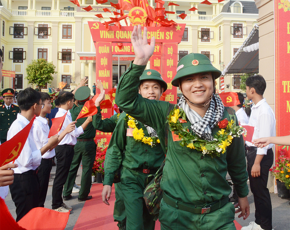 Năm 2026, 23 trường quân đội tuyển sinh trình độ cao đẳng, đại học với 5.420 chỉ tiêu. (Ảnh minh họa: Cổng TTĐT BQP)