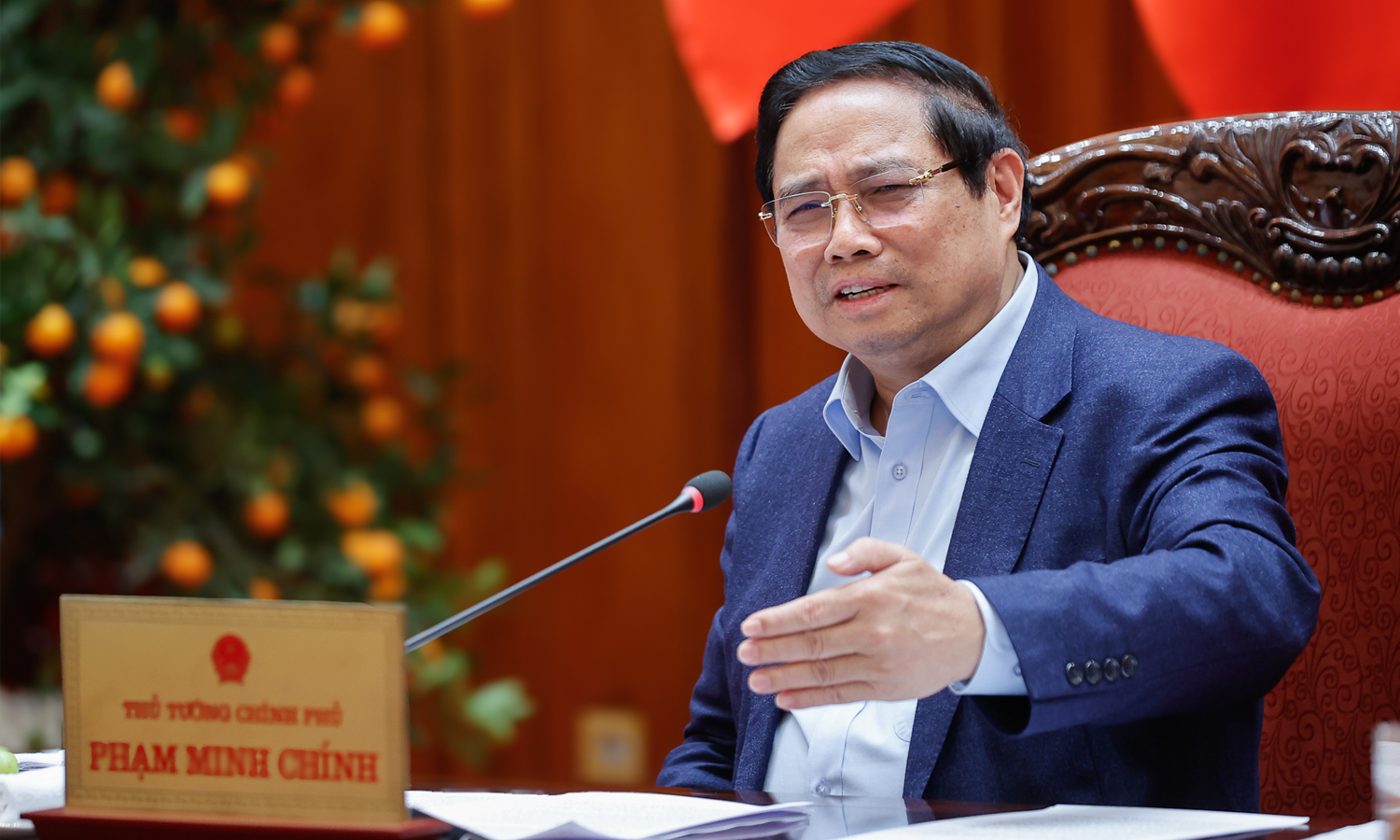 Thủ tướng Phạm Minh Chính. (Ảnh: VGP)