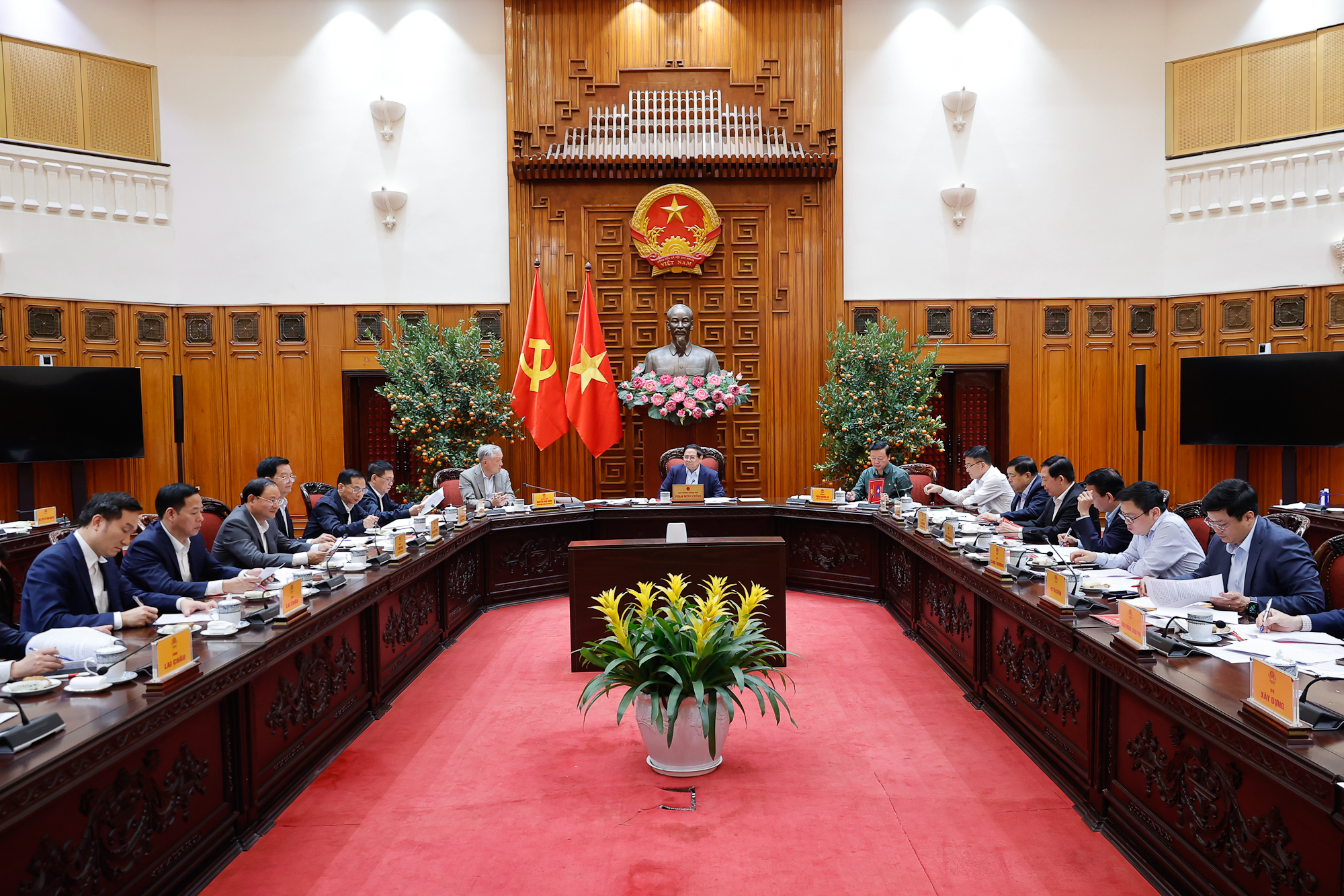 Quang cảnh cuộc họp. (Ảnh: VGP)