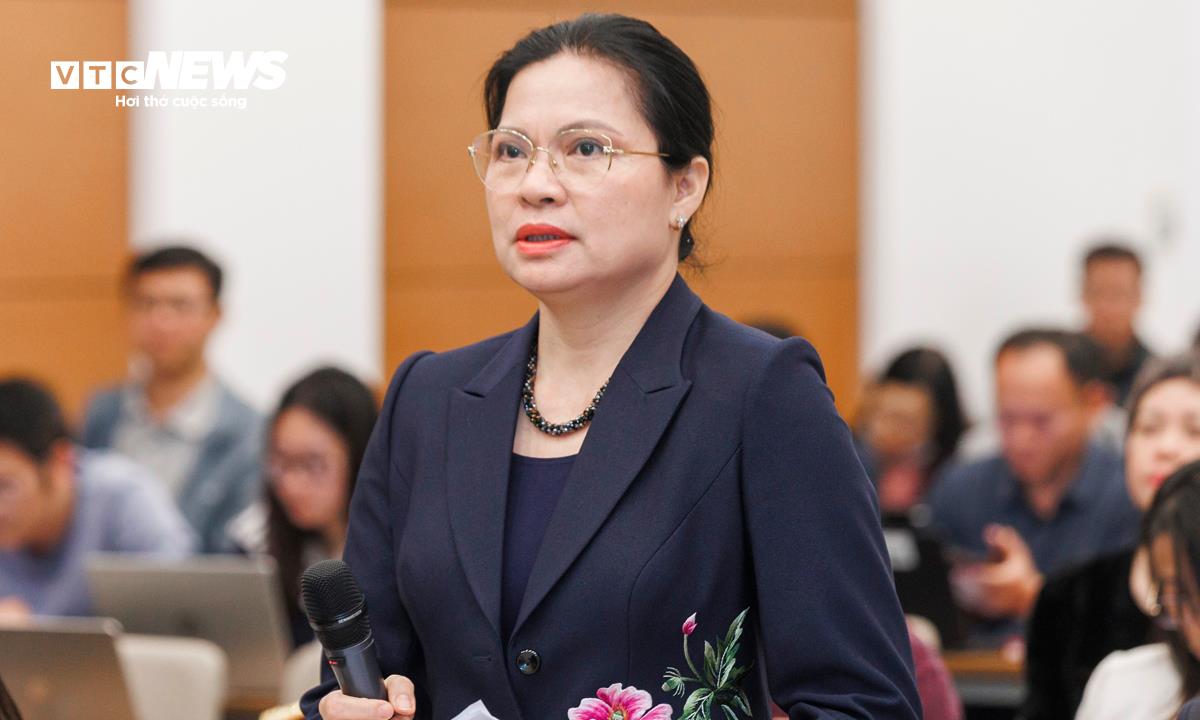 Phó Chủ tịch - Tổng Thư ký Ủy ban Trung ương MTTQ Việt Nam Hà Thị Nga. (Ảnh: Minh Quang)